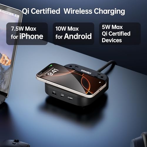 GaN Multi Charging Station 67W, 6-in-1 iPhone Charger Station with USB Ports - image 4