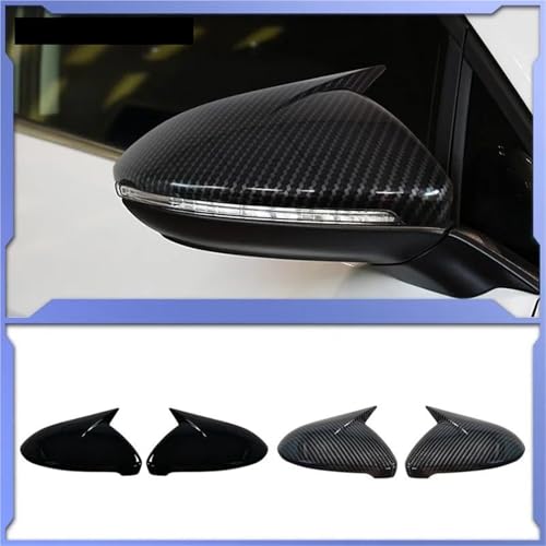 Cache rétroviseur intérieur Golf 7 carbone, protection ABS anti-rayures