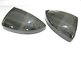 Echt Carbon CaCsP Carbon Spiegel Rückspiegel Außenspiegel Spiegelblenden Cover Spiegelkappen Mirror Housing kompatibel mit Audi TT 8S R8 4S