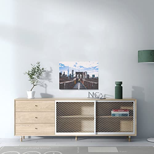 Tableau déco pompier Brooklyn pour combler un manque d'espace mural