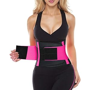 YIANNA Waist Trainer Belt for Women Waist Trimmer Weight Loss Workout Fitness Back Support Belts