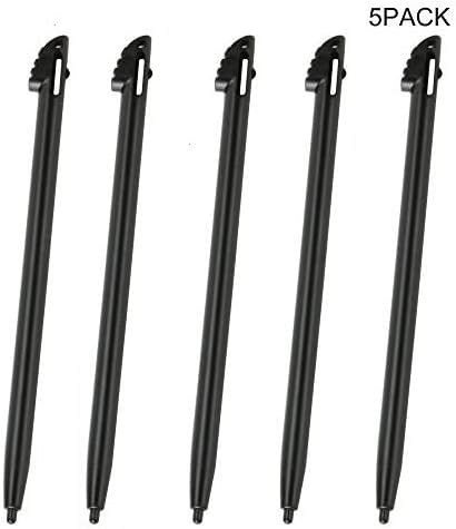 Replacement Stylus Pen for Nintendo 3DS XL 5 Piece Black