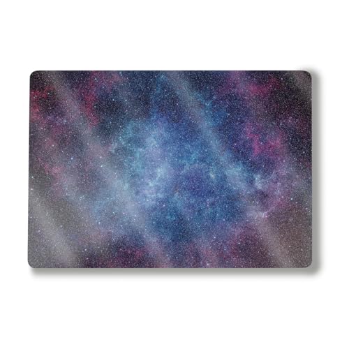 Glossy Glitter Laptop Skin Compatible with Surface Laptop 7 15" (2024) - Nebula - Premium 3M Vinyl Protective Wrap Decal Cover - Easy to Apply | Crafted in The USA by MightySkins