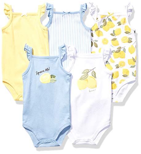 Unisex Baby Cotton Sleeveless Bodysuits