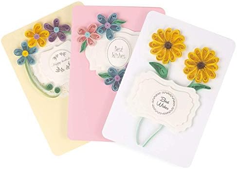 DIY Greeting Card Making Kit- Fun Quilling Craft Kit for Beginners - for Kids Boys Girls and Adults