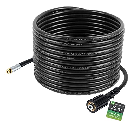 Flexible de nettoyage de tuyaux, 30m...