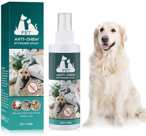 Bitter Apple Spray for Dogs to Stop Chewing, No Chew Spray for Do...