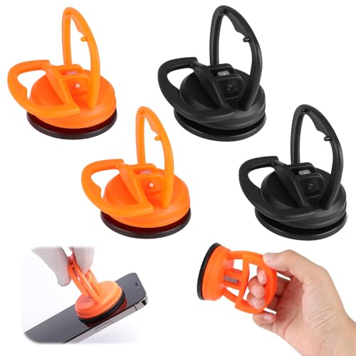 4 Starker Auto Dellen Reparatur Saugnapf, Heavy Duty Saugheber Mit Gummisauger, Dellen Abzieher Für Schnelle Und Einfache Reparatur, Ohne Lackschäden, Für Fahrzeug, Bildschirm Und Glas