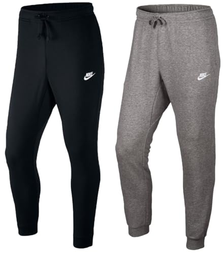Nike Club Fleece Sweatpants Jogginghosen (XL, Black/White, x_l)