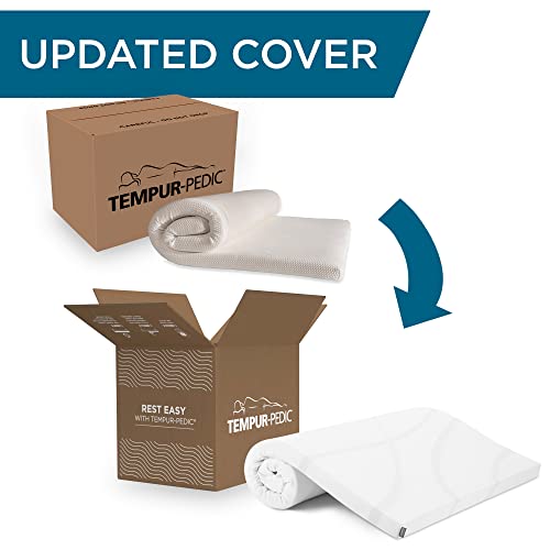 Tempur-Pedic Tempur Supreme 3-Inch Mattress Topper, Medium Firm, California King, White #TOP1