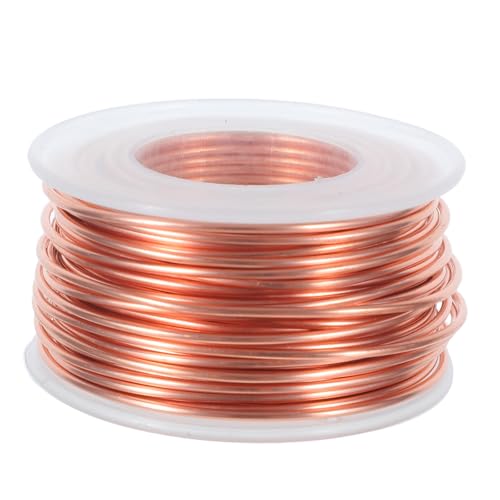 Alambre de cobre para electrocultivo y jardinería flexible de 78,7 pulgadas