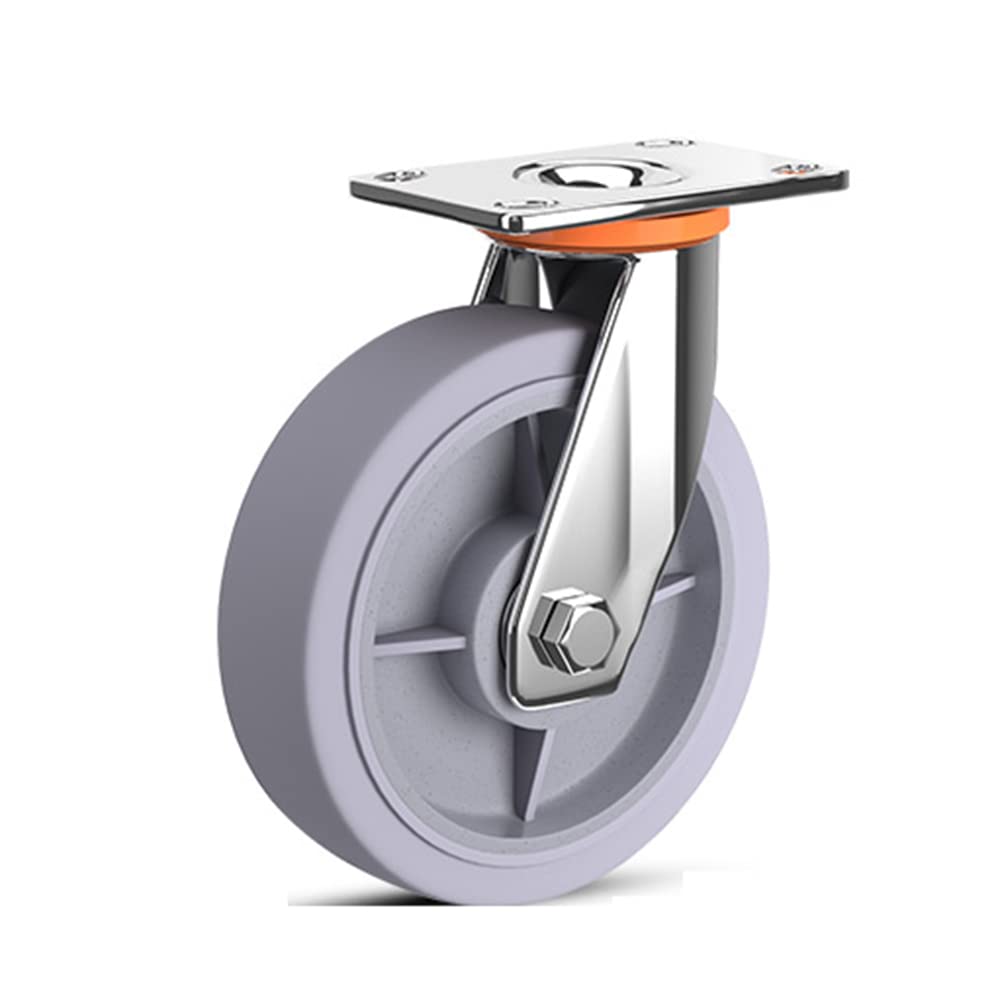Roue universelle robuste caoutchouc anti bruit capacité de charge 400 kg