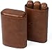 WQQLQX Cave Cigare Humidor Voyage Portable Cigare Tube cigares Cigarette boîte de cèdre de cèdre Cassette en Cuir boîte en Cuir