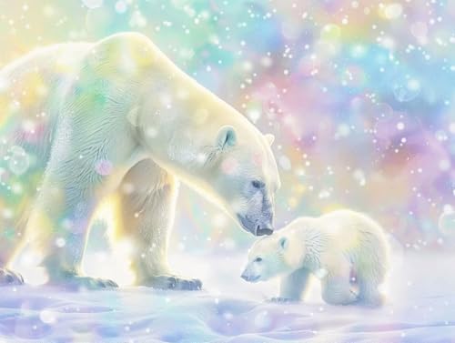 Hiver Peinture Diamant 5D de grand format avec strass scintillants pour création murale