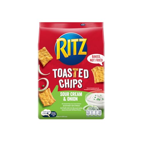 Ritz Toasted Chips Sour Cream & Onion Biscuits 229g
