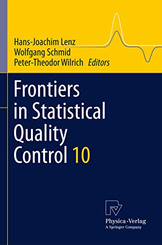 Compare Textbook Prices for Frontiers in Statistical Quality Control 10 2012 Edition ISBN 9783790828450 by Lenz, Hans-Joachim,Schmid, Wolfgang,Wilrich, Peter-Theodor