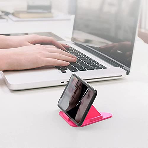 Image of Kelso Universal Portable Three-Sided Pyramid Shape Mobile Phone Holder Stand - Anti-Slip Triangle Design Desktop Stand for Smartphones - Lightweight Phone Stand (Pack of 5)
