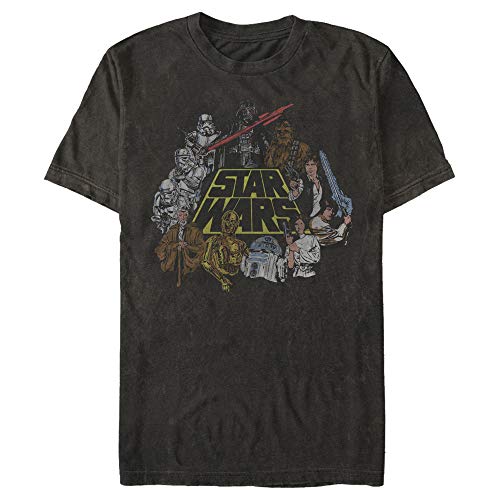 T-shirt Star Wars noir 3XL homme coupe ample sans serrer