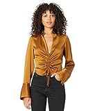 Free People Aurora Blouse Tiger Eye XL (Women's 14)