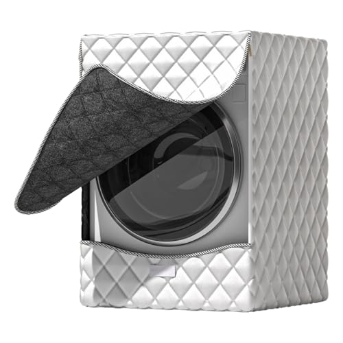 Fundas para y secadora – Protector aislante impermeable | Cubierta de de carga frontal para balcón, electrodomésticos, mantenimiento, almacenamiento al aire libre