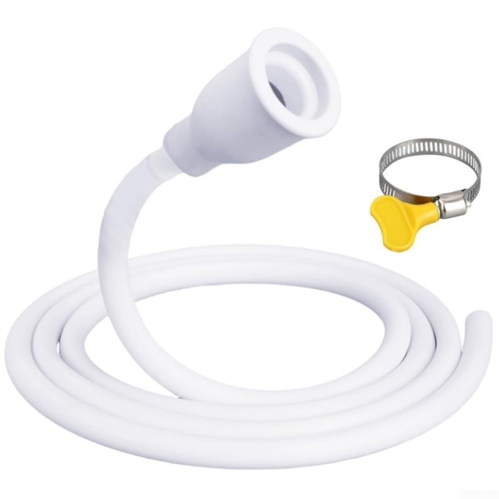 Sink Hose Attachment 2M for Round Mixer Taps - Leak Proof Tap Connector with Shower Head for Kitchen Garden Cleaning