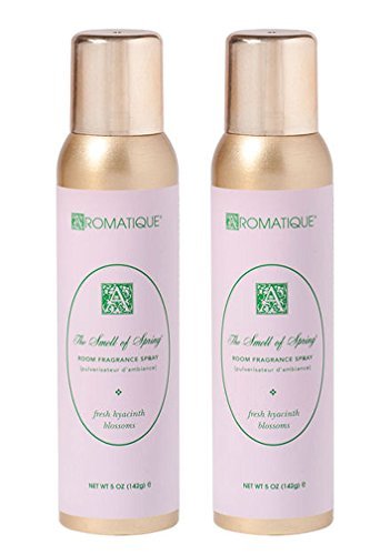 Aromatique Package of Two (2) 5 Oz Room Fragrance Sprays in The Smell of Spring