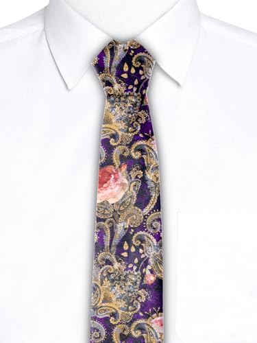 Image of BLACKSMITH Fashion Printed Tie for Men - Fashion Accessories for Blazer, Tuxedo or Coat.