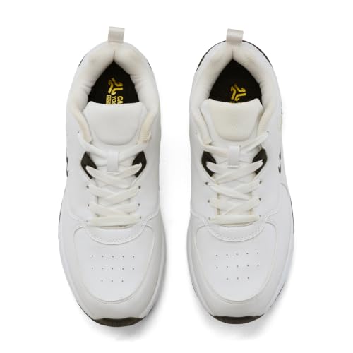 Campus Men's OG-29 Sneakers WHT/BLK 6UK - Image 5