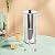 Gravity-fed Water Filter System, 2.25 Gallon Stainless Steel Countertop System with 2 Ceramics Filters Washable Filters, Metal Water Level Spigot and Stand