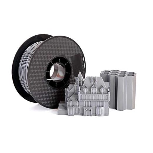3D-skrivare metall-PLA-filament 1,75 mm metall silver– metall silver – 1 kg (2,2 lbs) spole PLA lämplig för alla 3D-tryckmaterial (metallsilver)