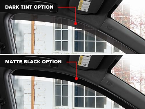 WeatherTech 82930IMB Side Window Deflectors for Silverado and Sierra 1500 Crew Cab - Image 3