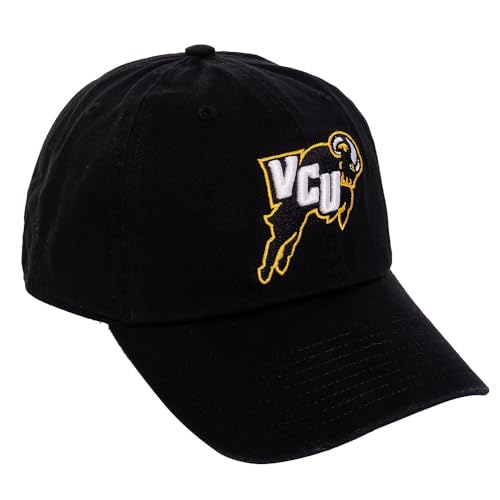 Gorra bordada ajustable negra estilo béisbol miniatura 1