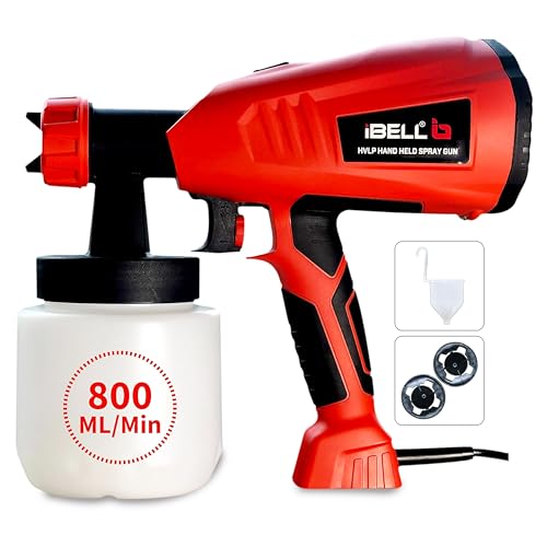 Ibell Hvlp Paint Sprayer Sg60-26, 400W, Copper Armature, Paint Re...