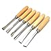 6pcs Wood Chisel Set Graver Woodcarving Knife Woodworking Chisel Wood Carving Tool
