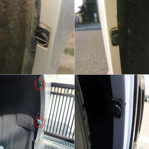 Guardabarros de coche: clips y remaches para cubiertas de Toyota 4Runner N280 4