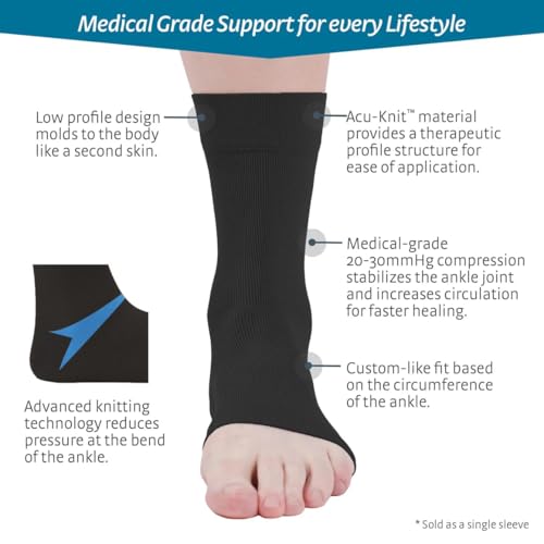 Image of Seamless Knit Ankle Support