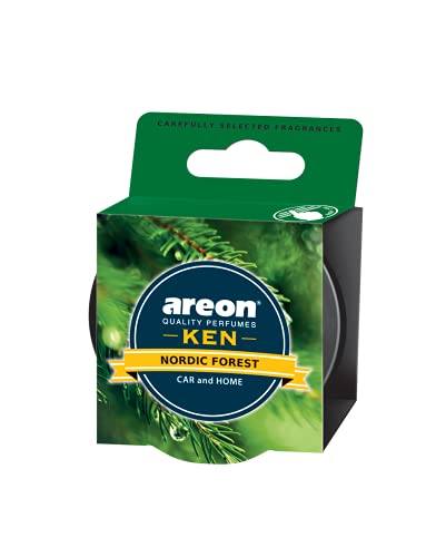 Image of Areon Ken Nordic Forest | Fresh Energizing Fragrance | Ultimate Combination of Style, Versatility & Value | Eradicates Foul Odors