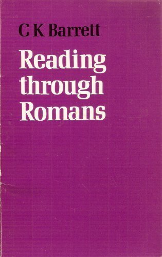 Reading Through Romans by C.K. Barrett (1977-05... B01N1ETTIT Book Cover