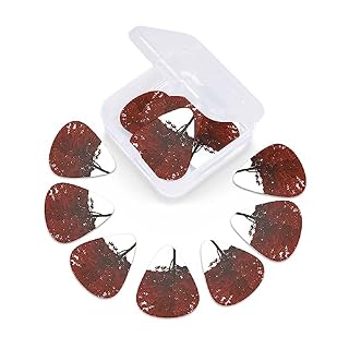 Red Tree Lot de 12 médiators tendance et durables dans une boîte pour ukulélé guitare électrique basse - Les Beatles, Paul McCartney, John Lennon, RIngo Starr, George Harrison Red Tree Lot de 12 médiators tendance et durables dans une boîte pour ukulélé guitare électrique basse – Image 6