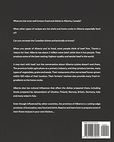 Amazingly Delish Alberta Recipes: An Illustrated Cookbook of Canadian Prairie Dish Ideas!
