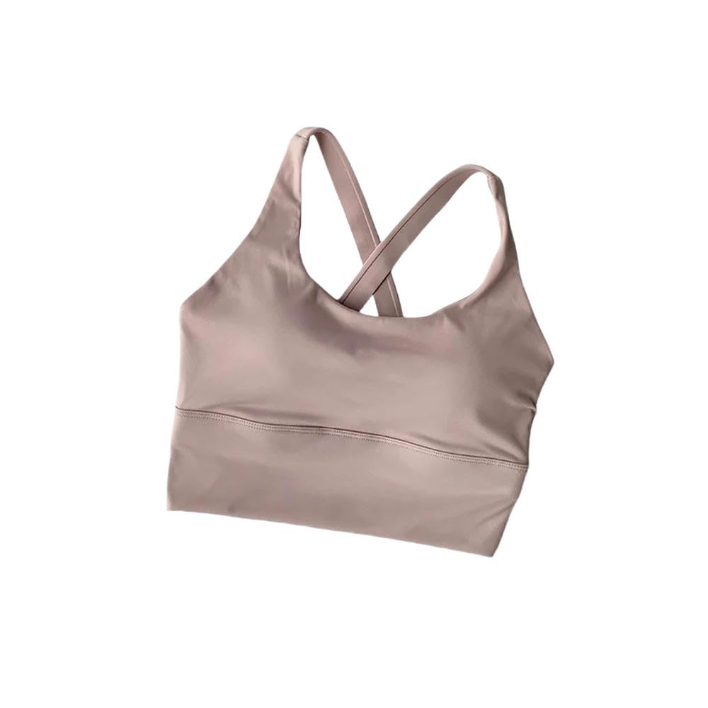 Bielizna wszystko w jednym biustonosz sportowy biustonosz push-up odporny na wstrząsy push-up biustonosz do biegania joga fitness, Shapurple, XL