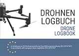 drone visuo xs809wh  Drohnen Logbuch und Flugbuch 2021 (Drone Logbook): gemäß neuer EU Drohnenverordnung mit Klassifizierungen nach Luftfahrtbehörde EASA für Fernpiloten in Deutsch und Englisch (Schwarzweißseiten)