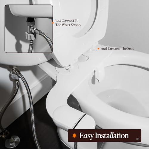 Save 55% on Angora Bidet Attachment – Non-Electric, Adjustable Pressure