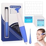 skin tag removal pen instructions 【Fácil de usar】: elimine las etiquetas de la piel en la comodidad de su hogar con la herramienta de eliminación de etiquetas de la piel natural y sin químicos. Para etiquetas de piel pequeñas a grandes (2 mm - 5 mm). Simplemente siga las sencillas instrucciones y elimine las etiquetas de la piel sin dolor ni molestias.