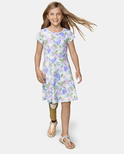 The Children's Place Girls' Long Sleeve Dressy Dresses3