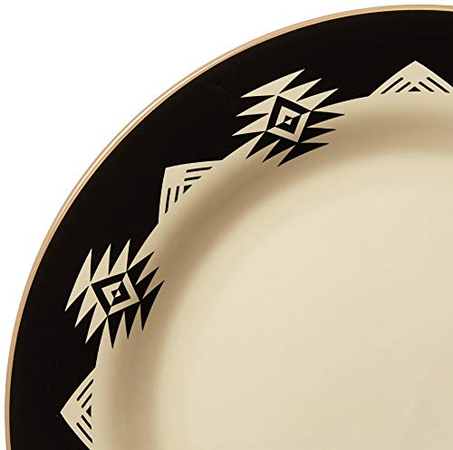 Image of Paseo Road Chalet Aztec 16 Piece Ceramic Dinnerware Set