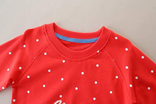 Image of Hongshilian Unisex Kids Cute Cartoon Cotton Sweater Shirt