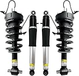 84176631 84176675 4PCS Front & Rear Shocks Struts Assembly Magnetic Ride Control for Cadillac Escalade Tahoe Suburban GMC Yukon XL 2015-2020