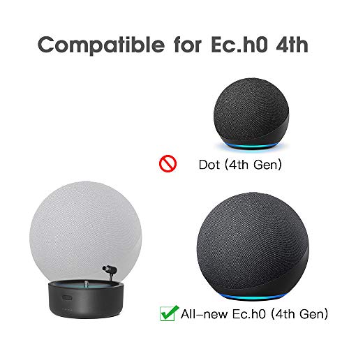 GGMM E4 Battery Base for Ec.h0 4th Generation to Make Your Ec.h0 4th Gen Portable, Black (Not Include The Speaker)