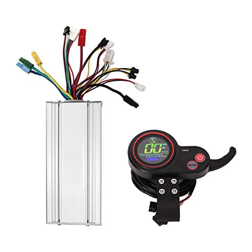 HEAT DISSIPATION METAL: The controller enclosure is made of aluminum alloy with groove. Good heat dissipation can protect the wire from damage and avoid thermal overload